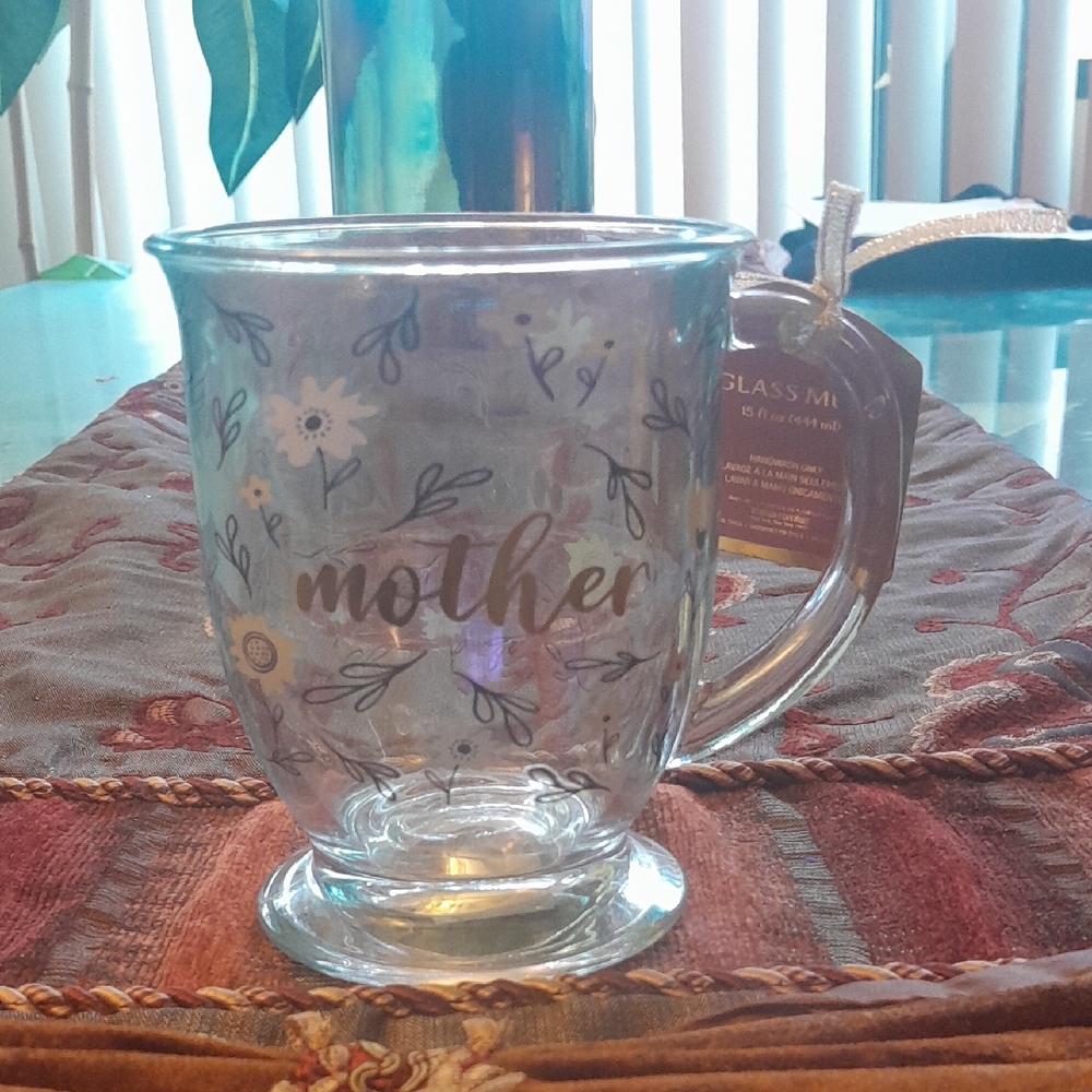 🌺BLUISH FLORAL MOTHER Mug